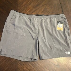 The North Face Mens Big Wander Short 2.0, 4X, LNG, Smoked Pearl New